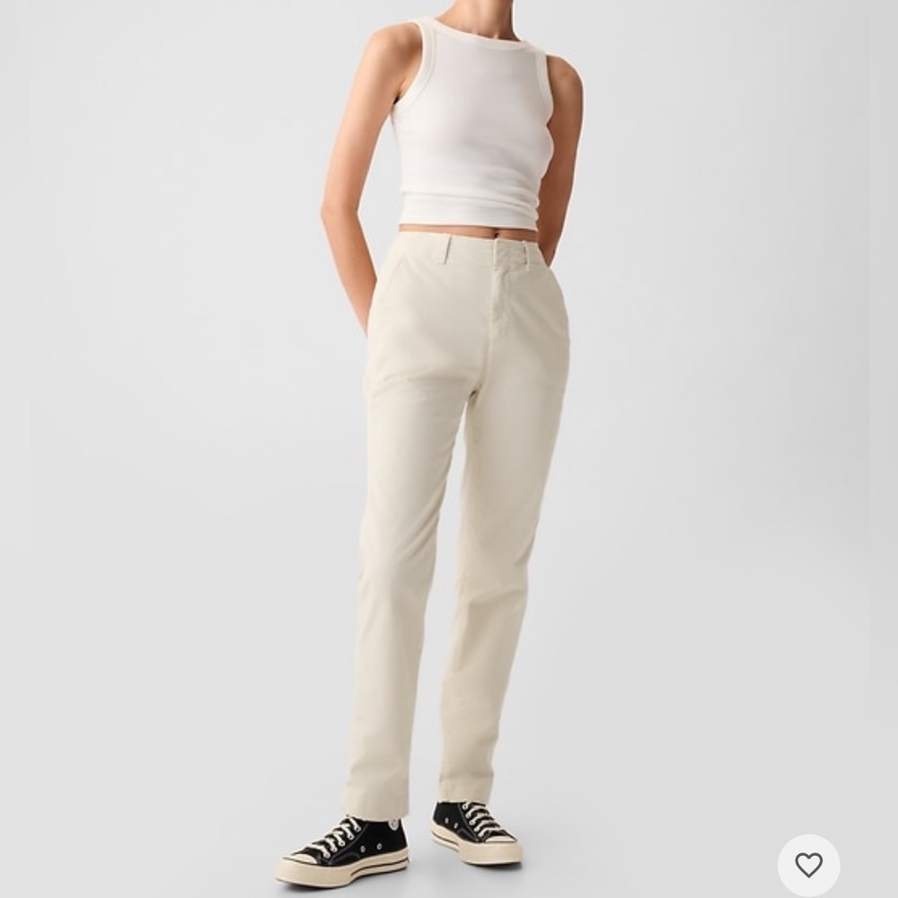 Mid rise downtown khakis